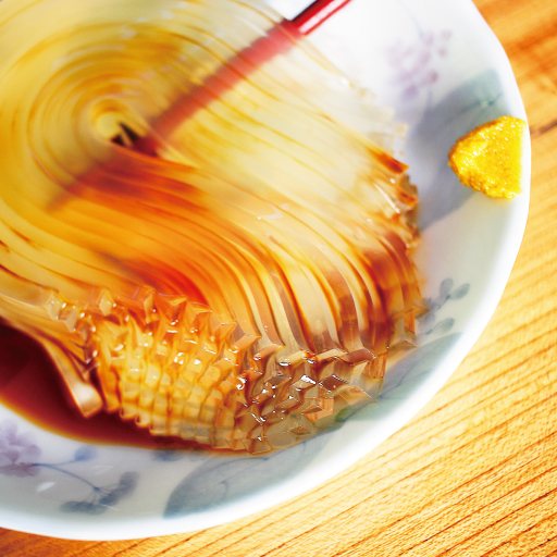 粋な食べ方は 一本箸で 今日ウマ 8月夏メシ 日本一うまいトコロテン 甘味処 上越市 なじらぼ