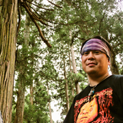 ロック魂熱い男性