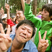 平和なフェスティバルの風景