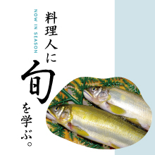 料理人に旬を学ぶ